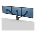 FELLOWES Platinum Series Triple Monitor Arm for 27" Monitors, 360 deg Rotation, ?20 deg Tilt, 36 - 8042601 FELLOWES