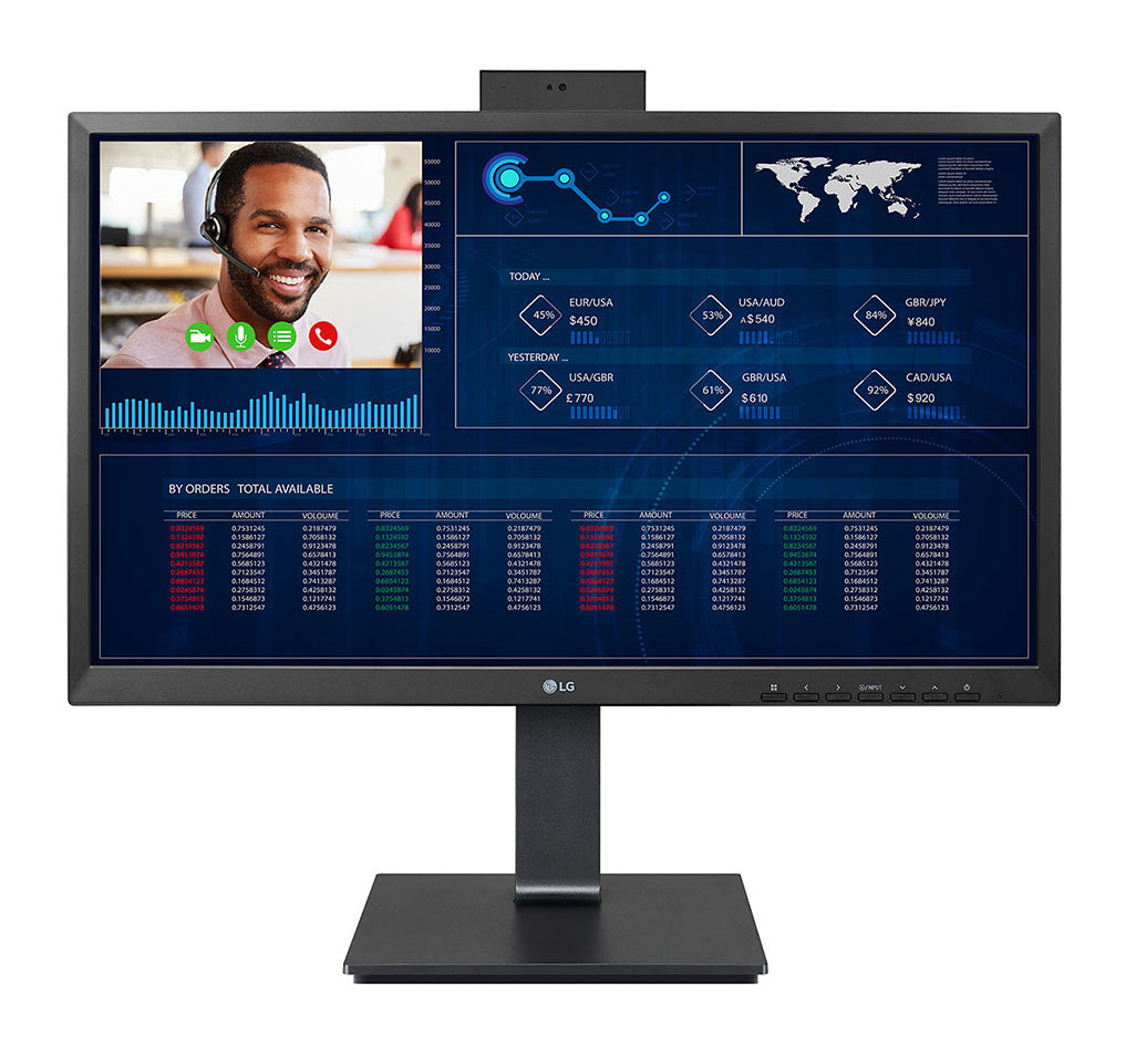 LG 24CQ650I-6N All-in-One PC/workstation Intel® Celeron® N5105 60.5 cm (23.8") 1920 x 1080 pixels All-in-One thin client 4 GB 16 GB eMMC Wi-Fi 6 (802.11ax) Black - 24CQ650I-6N - eCommerce Business Prime