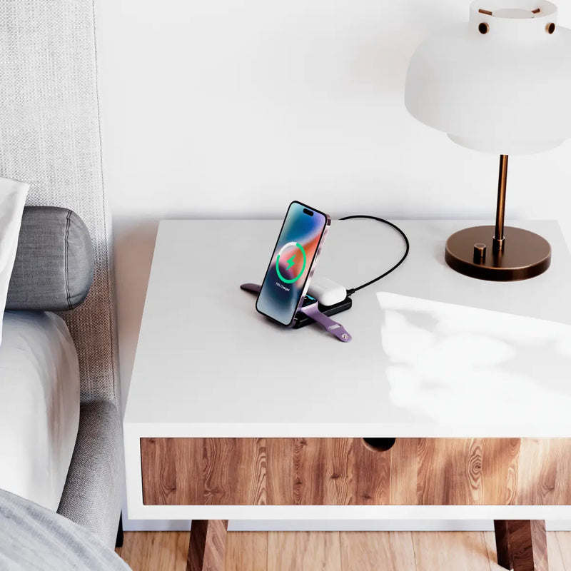 ALOGIC A31FWCBK mobile device charger Headset, Smartphone, Smartwatch, Watch Black USB Wireless charging Fast charging Indoor - A31FWCBK - eCommerce Business Prime