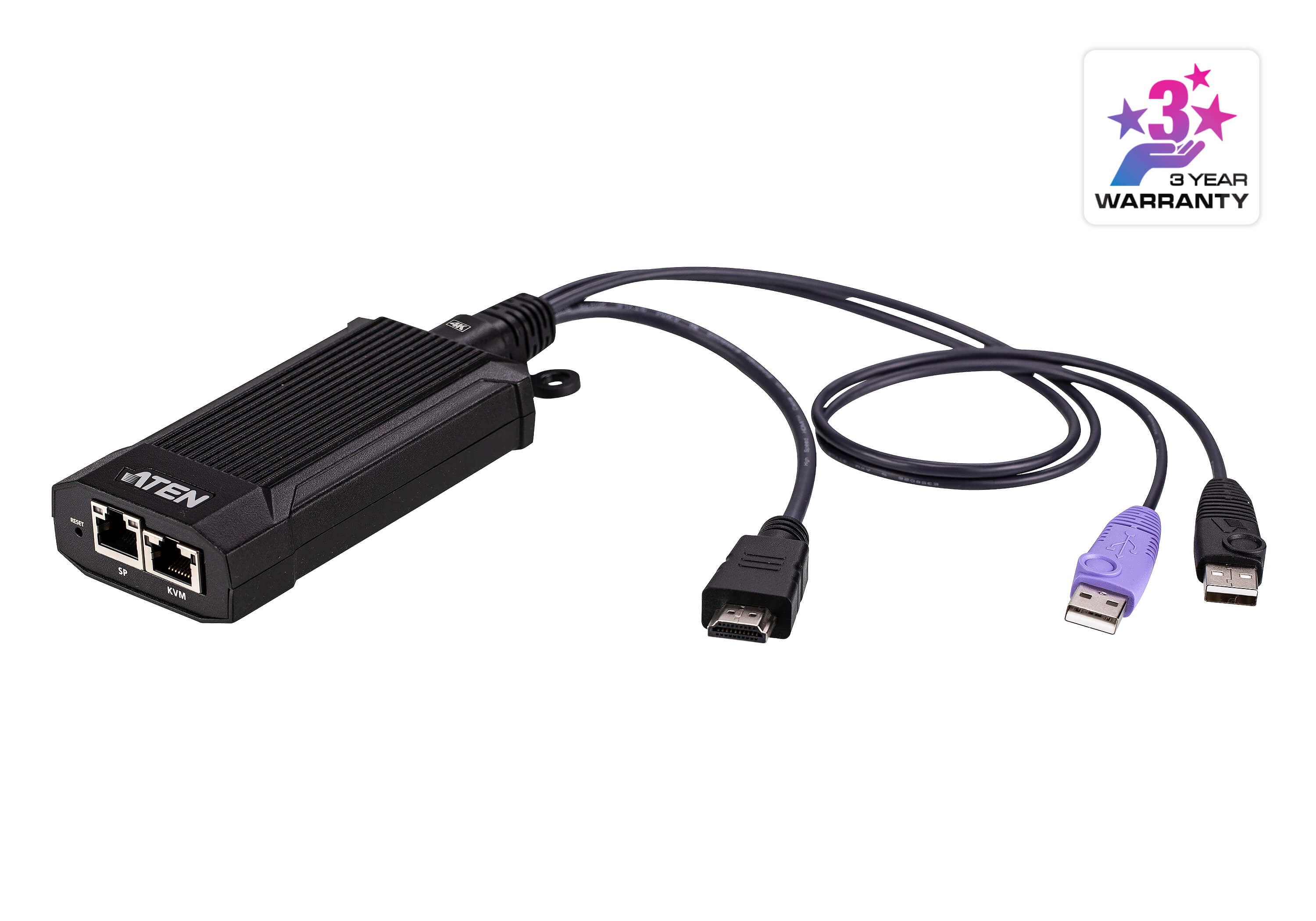 ATEN KG8950T KVM switch Black, Purple - KG8950T - eCommerce Business Prime