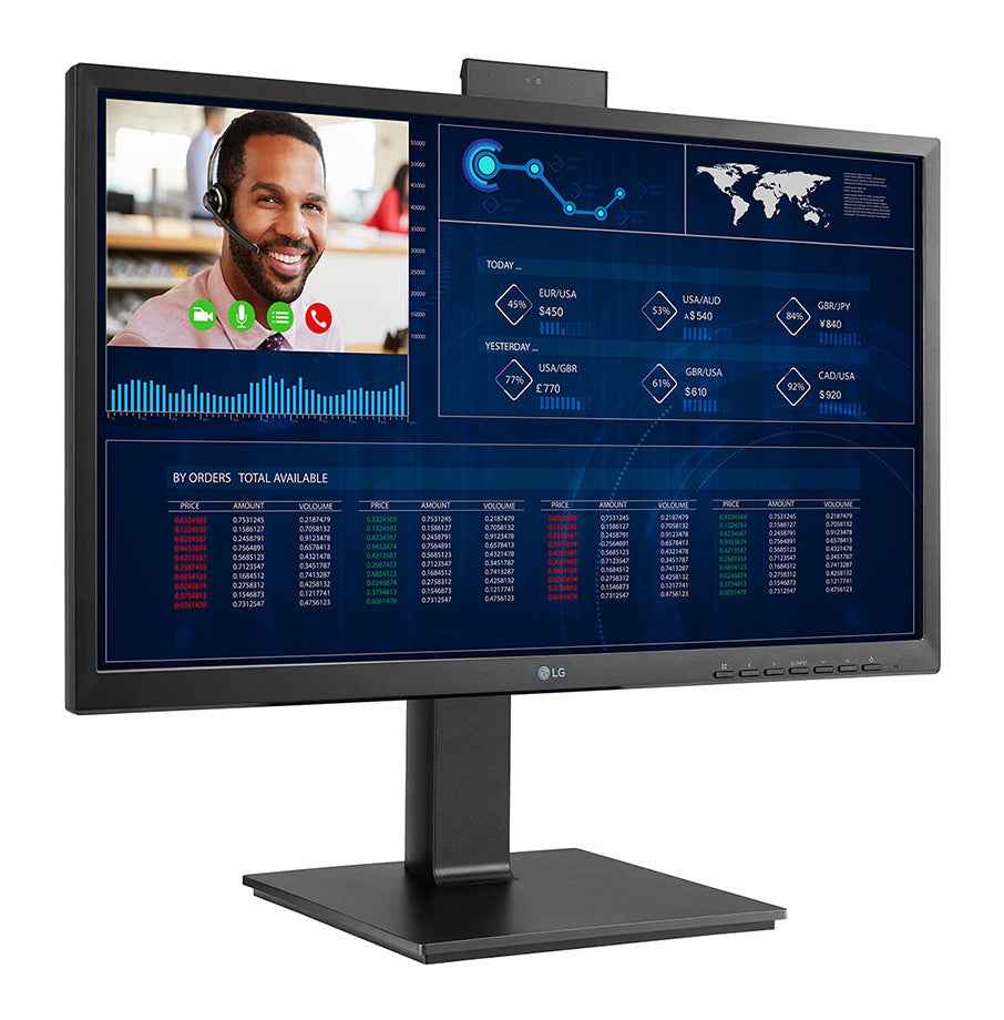 LG 24CQ650I-6N All-in-One PC/workstation Intel® Celeron® N5105 60.5 cm (23.8") 1920 x 1080 pixels All-in-One thin client 4 GB 16 GB eMMC Wi-Fi 6 (802.11ax) Black - 24CQ650I-6N - eCommerce Business Prime