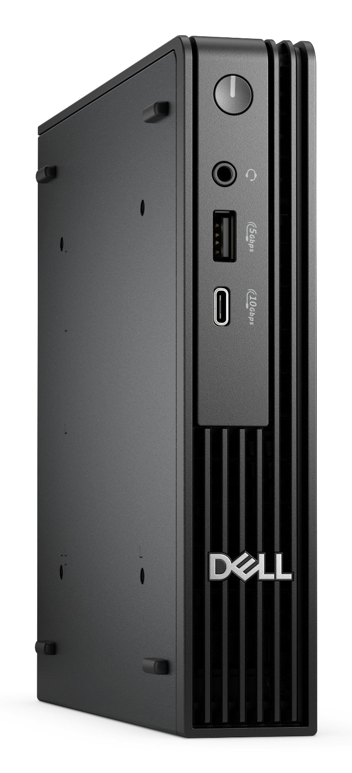 Dell computer tower on a white background