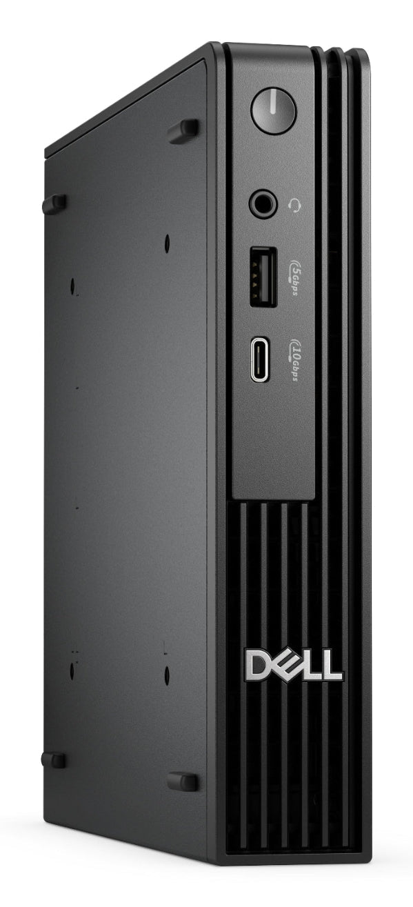 Dell computer tower on a white background
