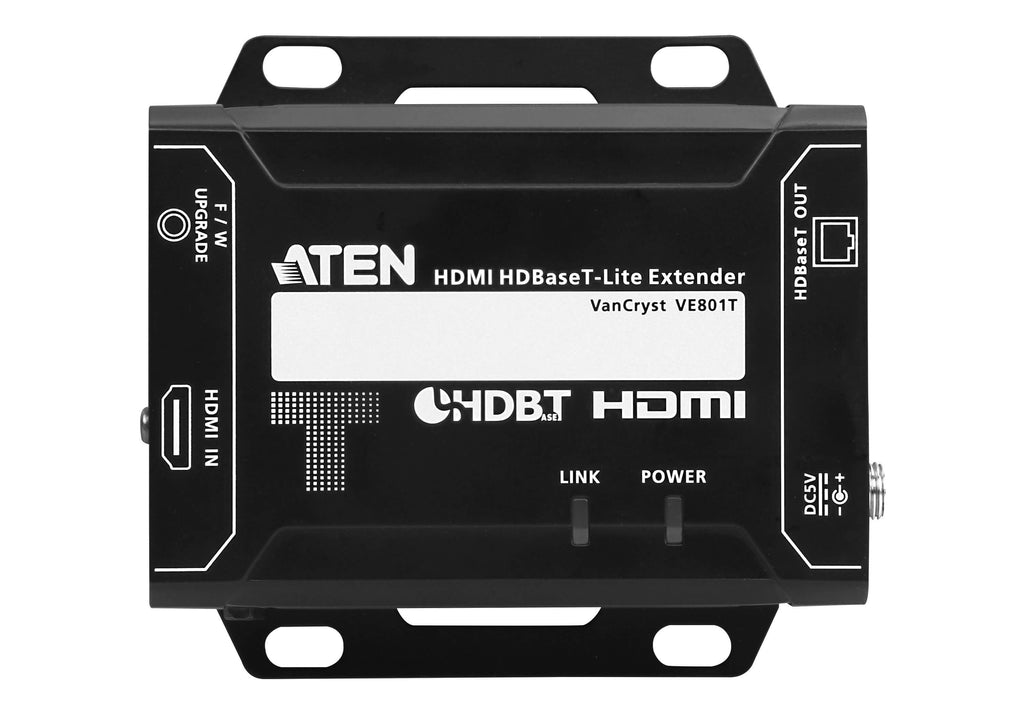 ATEN VE801 AV extender AV transmitter & receiver Black - VE801 - eCommerce Business Prime
