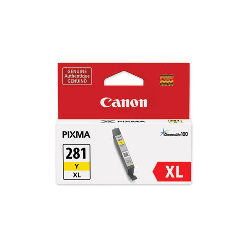 CANON  (CLI-281) ChromaLife100 Ink, Yellow - 2036C001 CANON