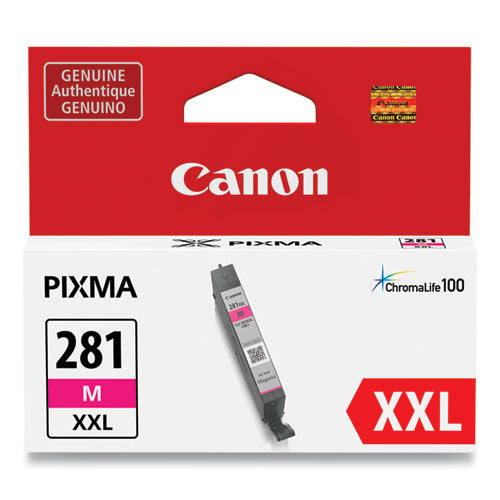 CANON  (CLI-281XXL) ChromaLife100 Ink, Magenta - 1981C001 CANON