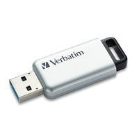 Verbatim Store 'n' Go Secure Pro USB flash drive 128 GB USB Type-A 3.2 Gen 1 (3.1 Gen 1) Black, Silver - 70057 - eCommerce Business Prime