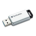 Verbatim Store 'n' Go Secure Pro USB flash drive 128 GB USB Type-A 3.2 Gen 1 (3.1 Gen 1) Black, Silver - 70057 - eCommerce Business Prime