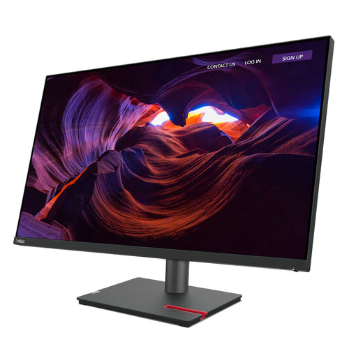 Lenovo ThinkVision P32p-30 LED display 80 cm (31.5") 3840 x 2160 pixels 4K Ultra HD Black - 63D1RAR1US - eCommerce Business Prime