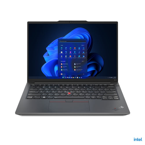 Lenovo ThinkPad E14 Laptop 35.6 cm (14") Touchscreen WUXGA Intel® Core™ i7 i7-1355U 16 GB DDR4-SDRAM 512 GB SSD Wi-Fi 6 (802.11ax) Windows 11 Pro Graphite, Black - 21JK0053US - eCommerce Business Prime