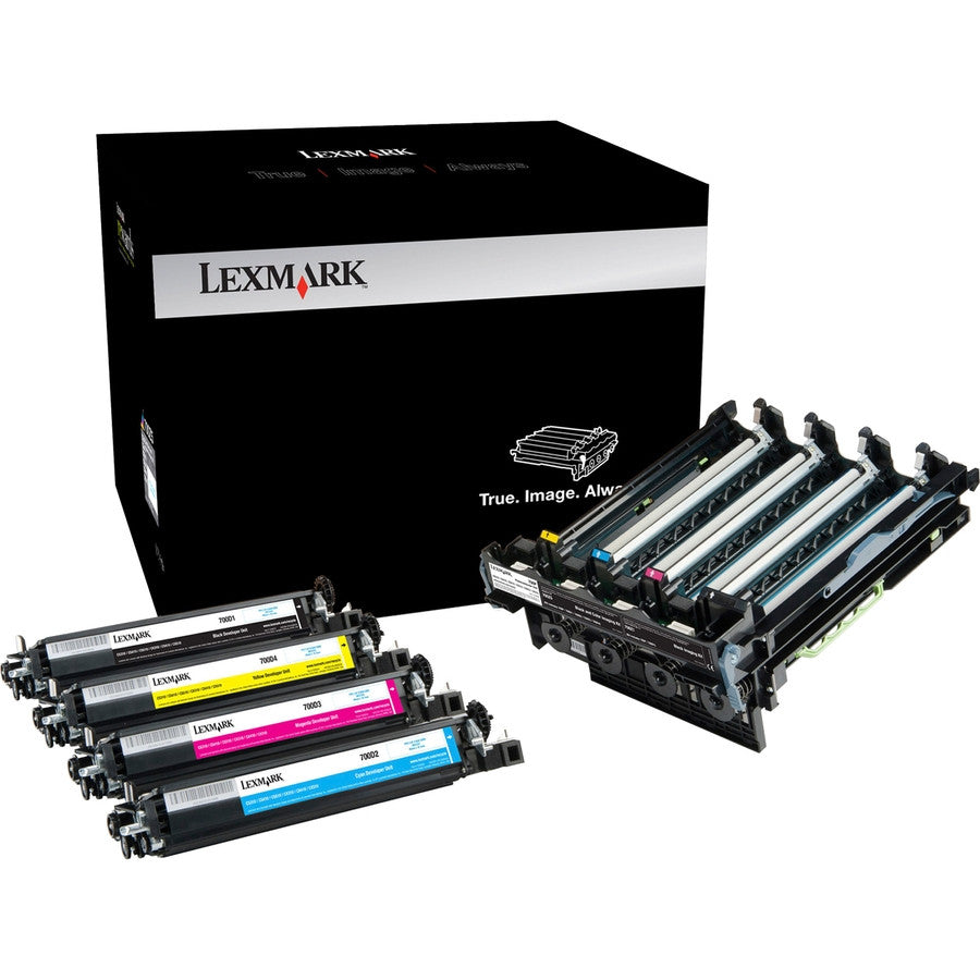Lexmark 4-Color Imaging Unit page Yield 40,000 Pages 70C0Z50 Lexmark