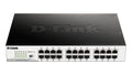 D-Link DGS-1024D network switch Unmanaged Gigabit Ethernet (10/100/1000) 1U Black, Silver - DGS-1024D - eCommerce Business Prime