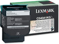 Lexmark Black Toner Cartridge  Return Program Yield 1,000 Pages - 70C00KG LEXMARK