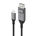 ALOGIC 2m Ultra USB-C (Male) to DP (Male) Cable - 4K @60Hz with LED (White) - Box Packaging - eCommerce Business Prime