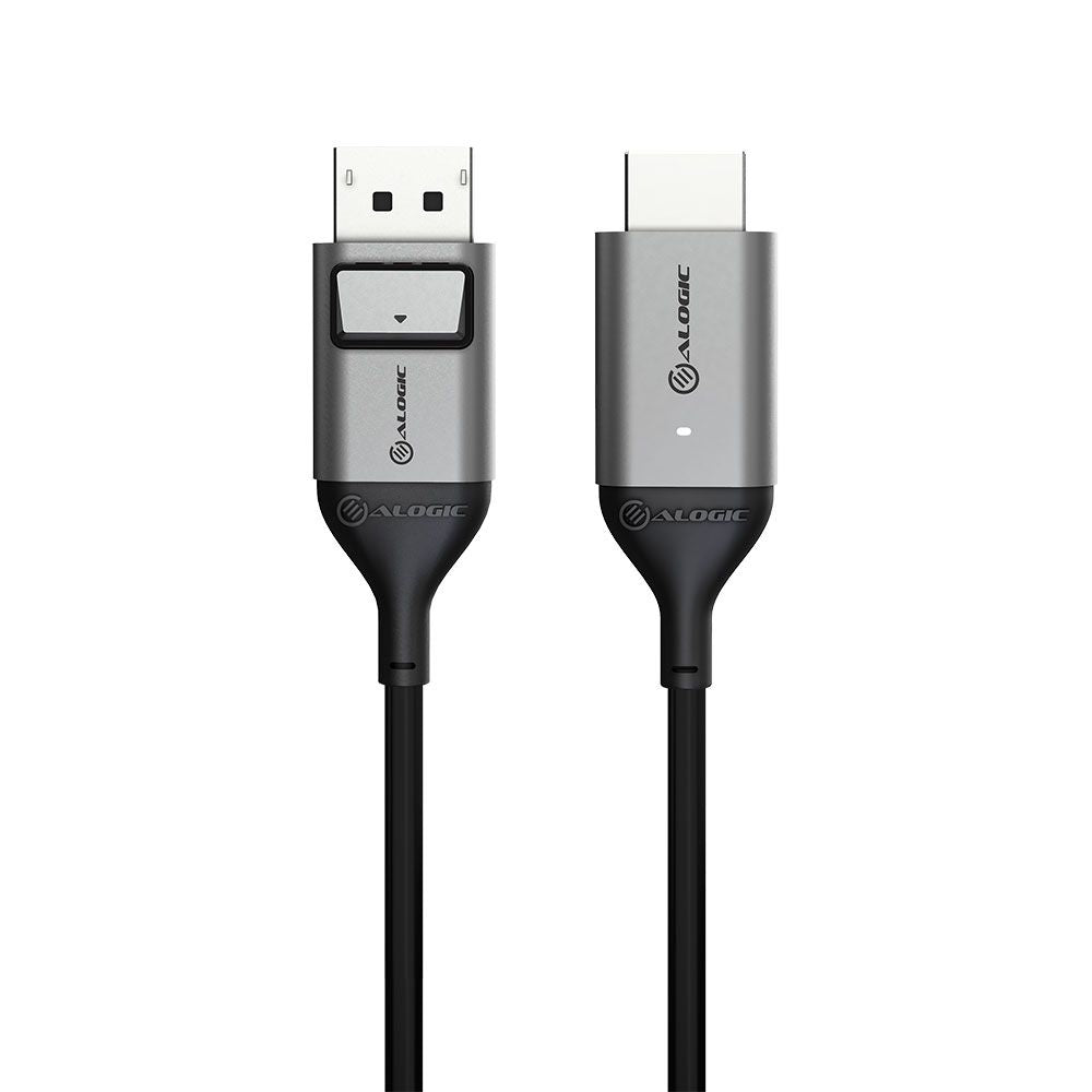 ALOGIC ULDPHD02-SGR video cable adapter 2 m DisplayPort HDMI Black, Silver - eCommerce Business Prime