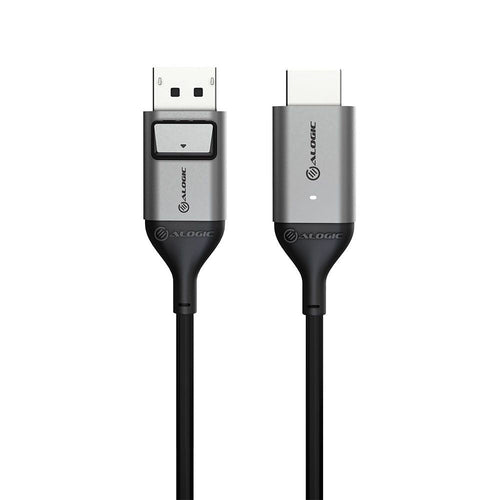 ALOGIC ULDPHD02-SGR video cable adapter 2 m DisplayPort HDMI Black, Silver - eCommerce Business Prime