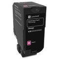 Lexmark CS720, CS/CX725 Magenta Toner Cartridge Return Program Yield 3,000 Pages 74C10M0 Lexmark
