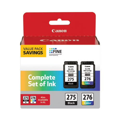 CANON  (PGI-275; CLI-276) Multipack Ink, Black/Tri-Color - 4988C005 CANON