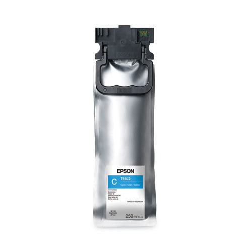 EPSON  (T46J) UltraChrome High-Yield Ink, 250 mL, Cyan - T46J220 EPSON