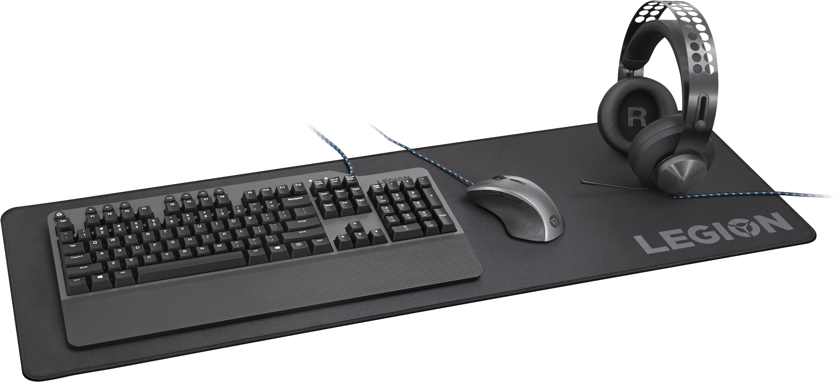Lenovo GXH0W29068 mouse pad Gaming mouse pad Black - GXH0W29068 - eCommerce Business Prime