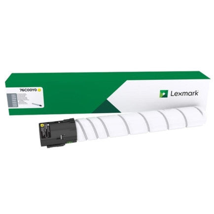 Lexmark Yellow Toner Cartridge Yield 11,500 Pages 76C00Y0 Lexmark