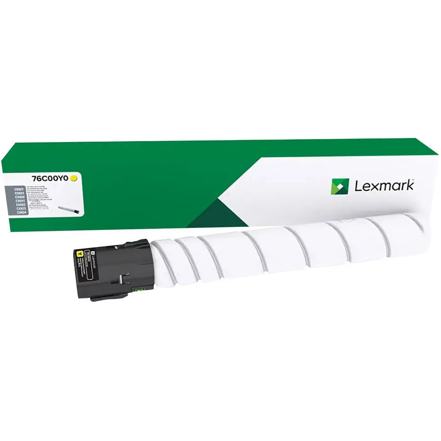 Lexmark Yellow Toner Cartridge High Yield 34,000 Pages 76C0HY0 Lexmark