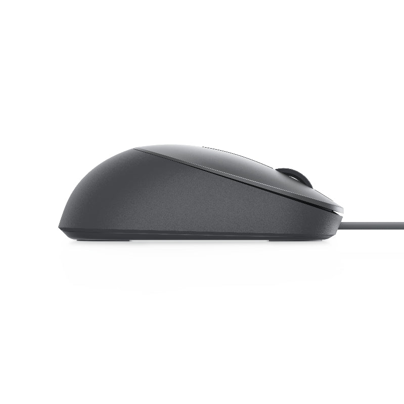 Black computer mouse on a white background