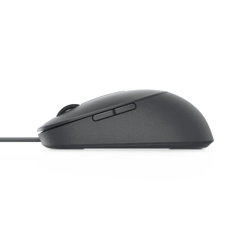 Black computer mouse on a white background