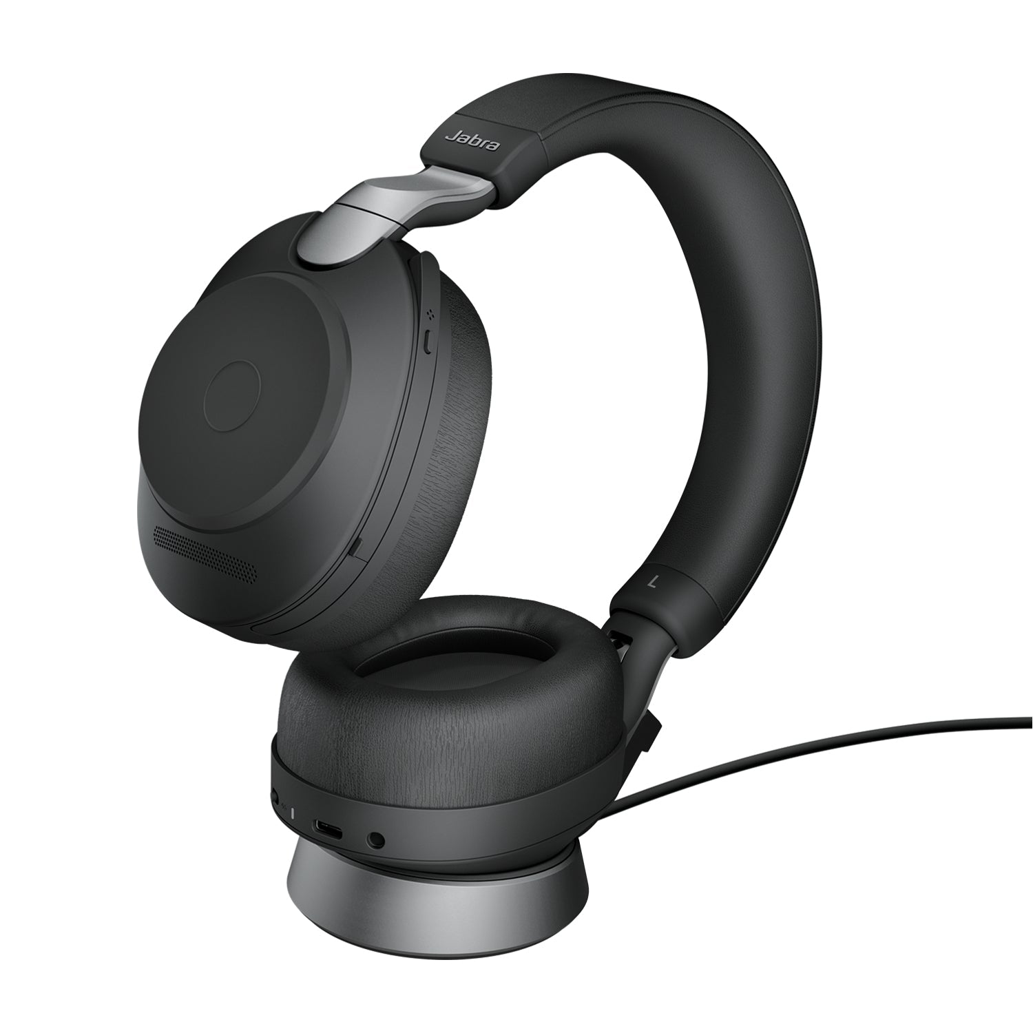 Jabra Evolve2 85 - Link380a UC Stereo Stand, Black - 28599-989-989 - eCommerce Business Prime