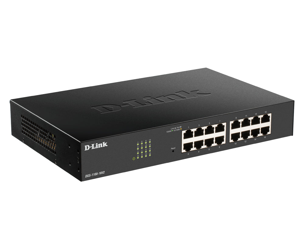 D-Link 16-Port Gigabit Smart Managed Switch - DGS-1100-16V2 - eCommerce Business Prime