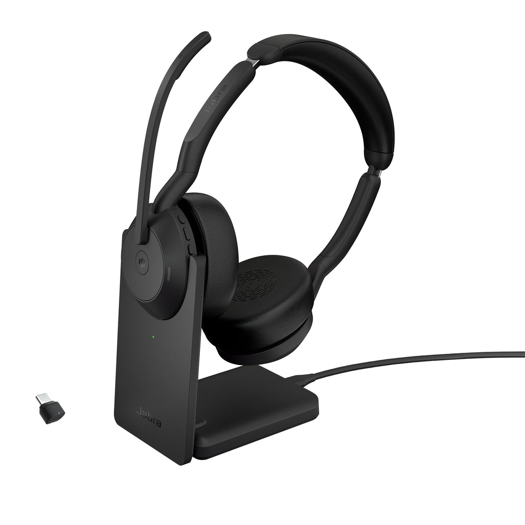 Jabra Evolve2 55 - Link380c MS Stereo (Include Stand), NA - 25599-999-889-01 - eCommerce Business Prime