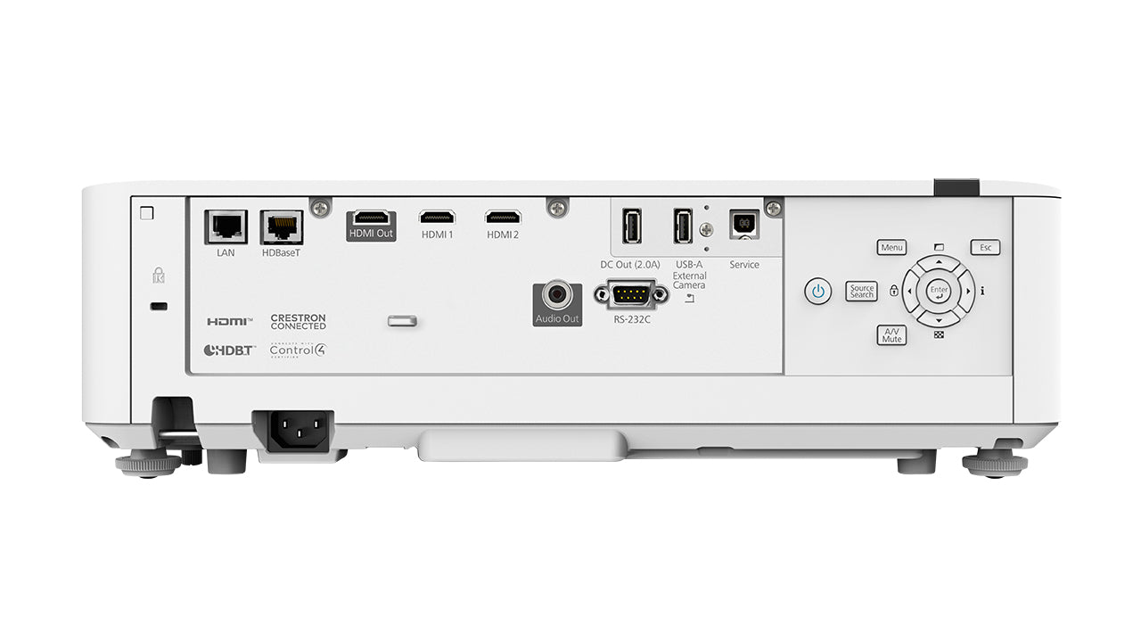Epson L570U 5200 ANSI lumens 3LCD WUXGA (1920x1200) Black, White - V11HA98020 - eCommerce Business Prime