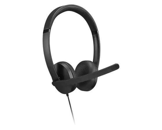Lenovo 4XD1P83425 headphones/headset Wired Head-band Calls/Music USB Type-A Black - 4XD1P83425 - eCommerce Business Prime