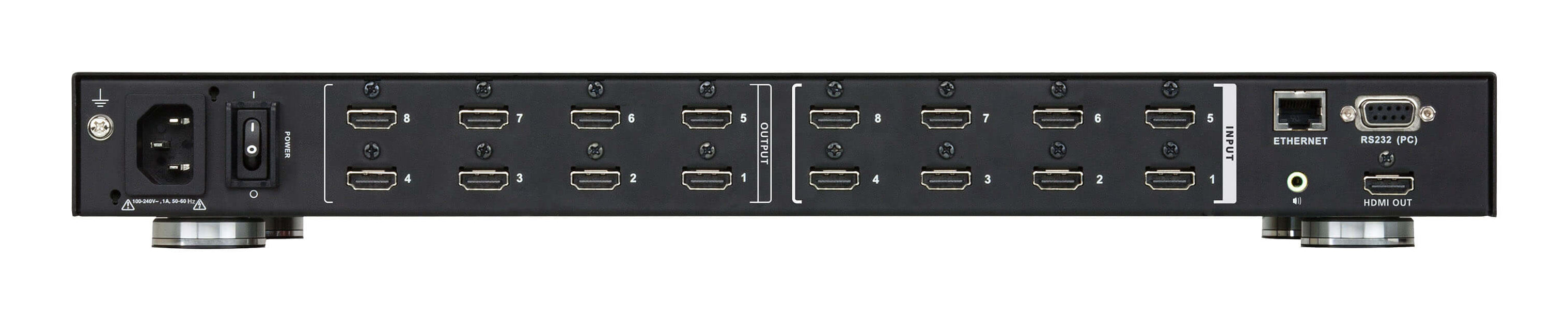ATEN VM5808HA matrix switcher AV matrix switcher 58.1 W - VM5808HA - eCommerce Business Prime