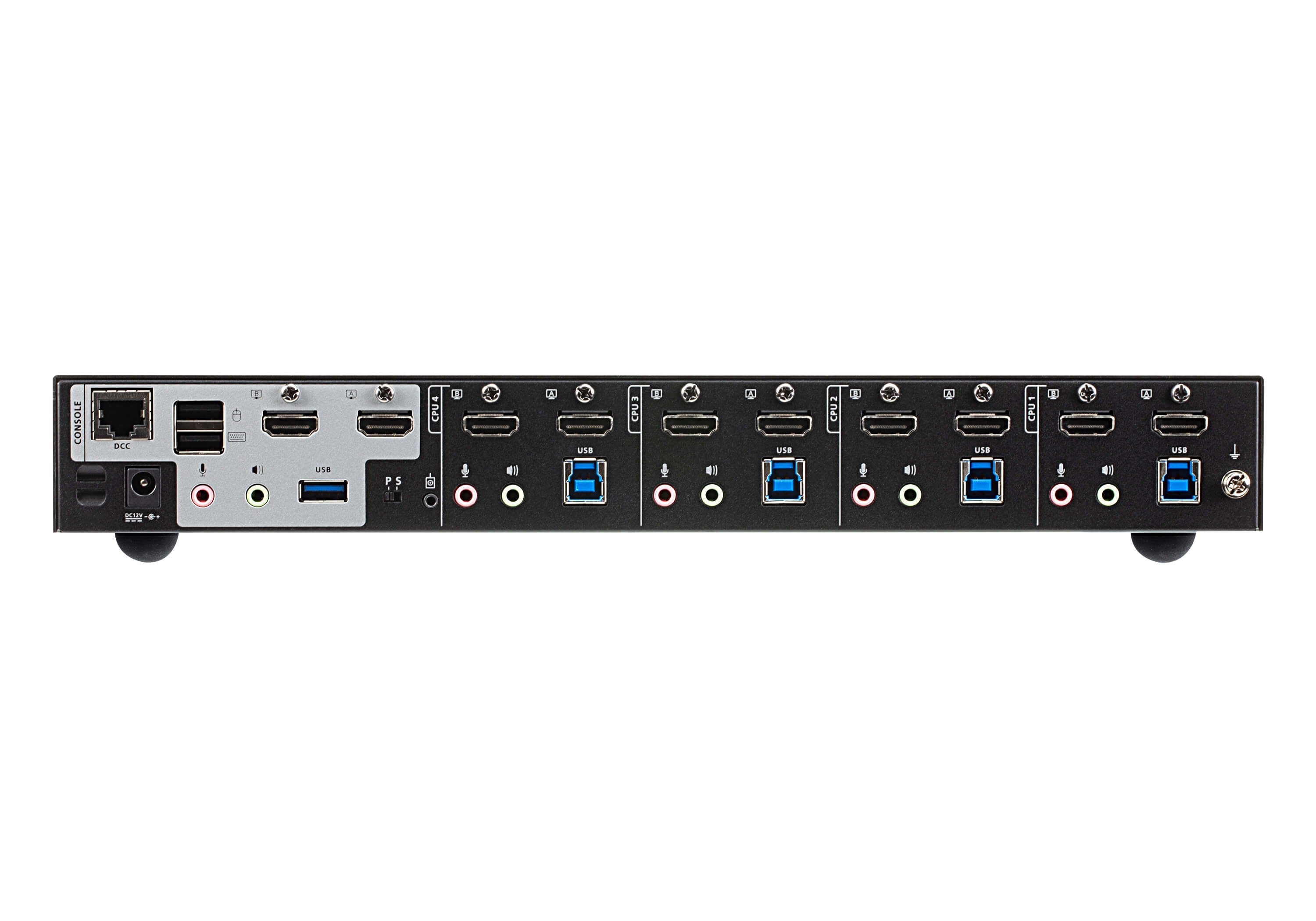 ATEN CS1844 KVM switch Black - CS1844 - eCommerce Business Prime