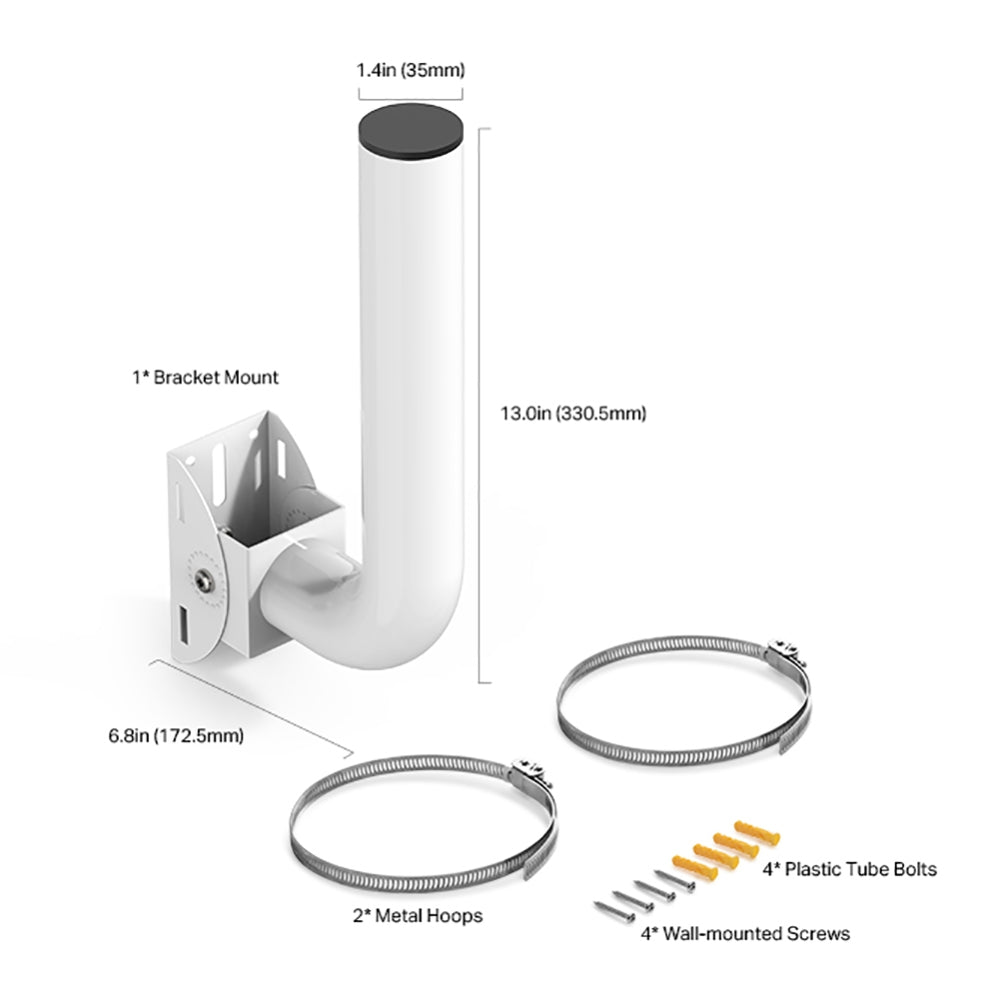 TP-Link Omada Pole/Wall Mount Kit for Outdoor Access Point - TL-APM200 - eCommerce Business Prime