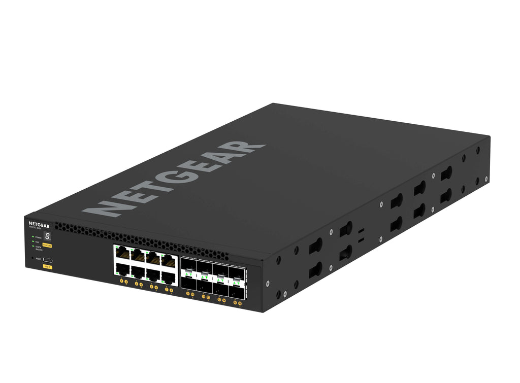 NETGEAR M4350-8X8F Managed L3 10G Ethernet (100/1000/10000) 1U Black - XSM4316-100NES - eCommerce Business Prime