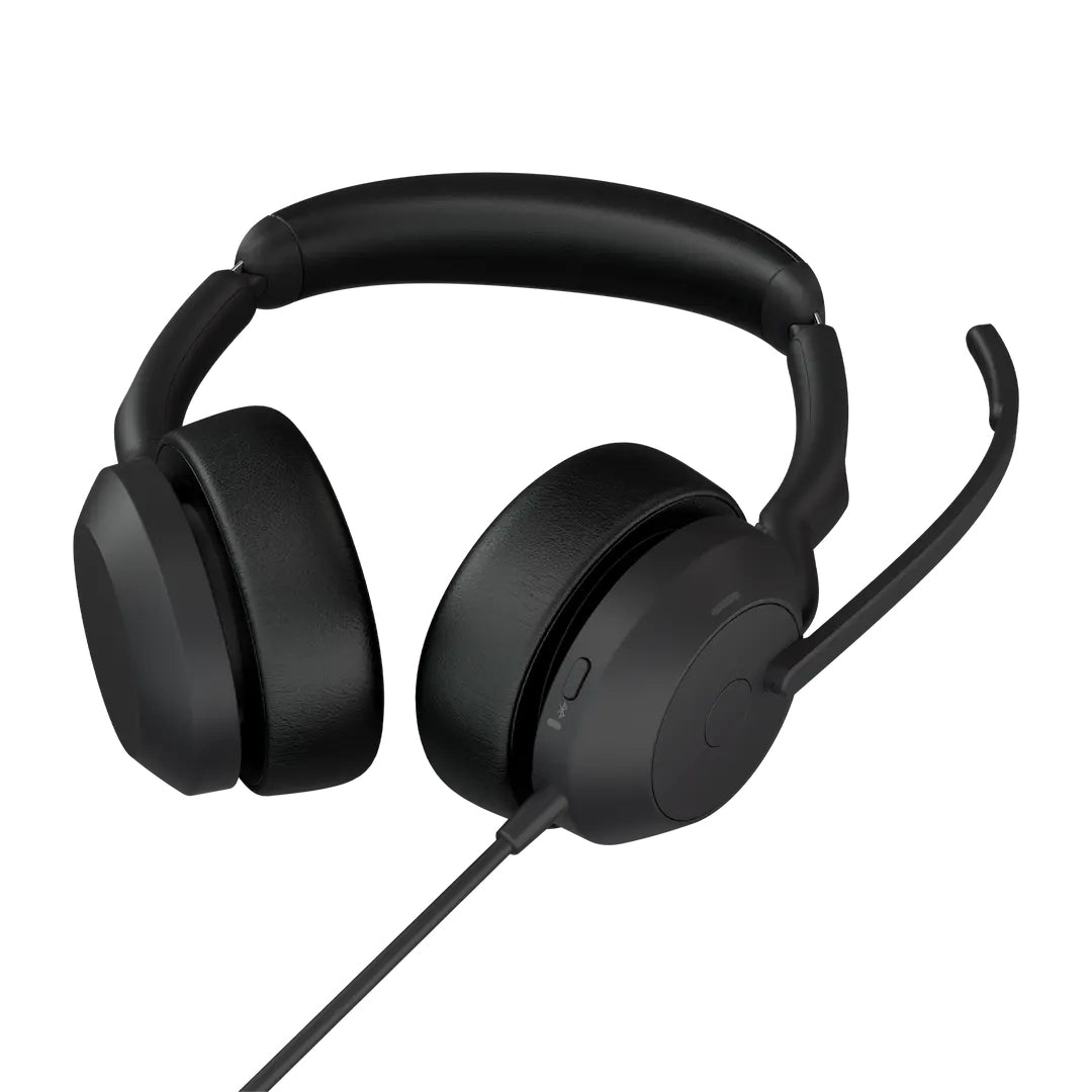 Jabra Evolve2 50 Headset Wired Head-band Office/Call center USB Type-C / USB Type-A Bluetooth Black - 25089-989-799 - eCommerce Business Prime