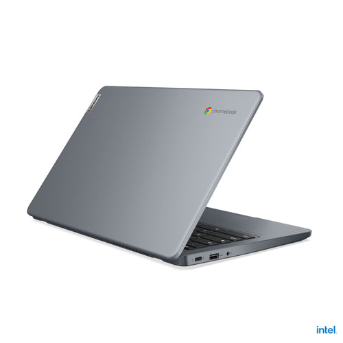 Lenovo 14e Chromebook 35.6 cm (14") HD Intel® N N100 4 GB LPDDR5-SDRAM 32 GB eMMC Wi-Fi 6E (802.11ax) ChromeOS Grey - 82W60000US - eCommerce Business Prime