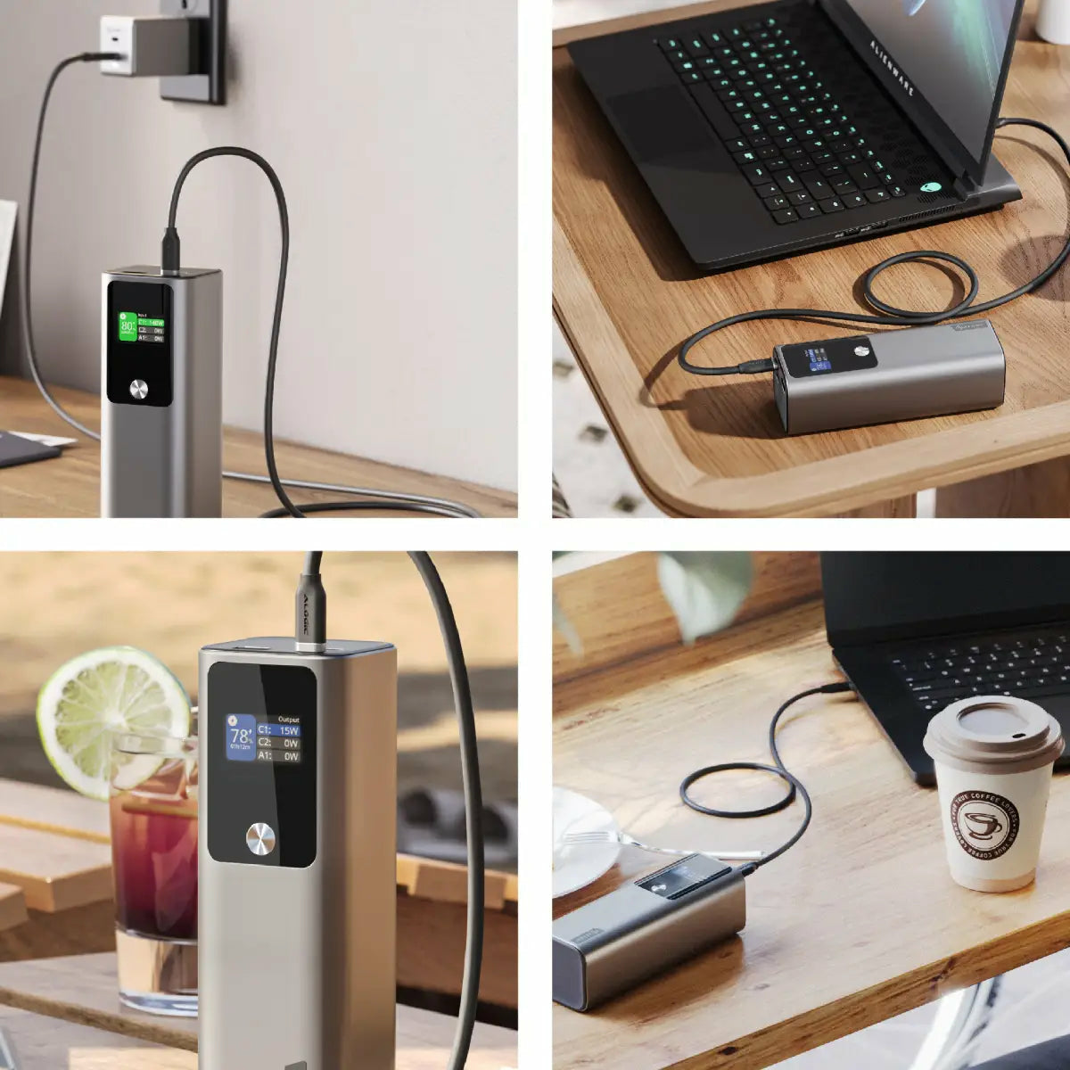 ALOGIC Ark 27000mAh Power Bank with 140W USB-C Charging - A27KPB140W - eCommerce Business Prime