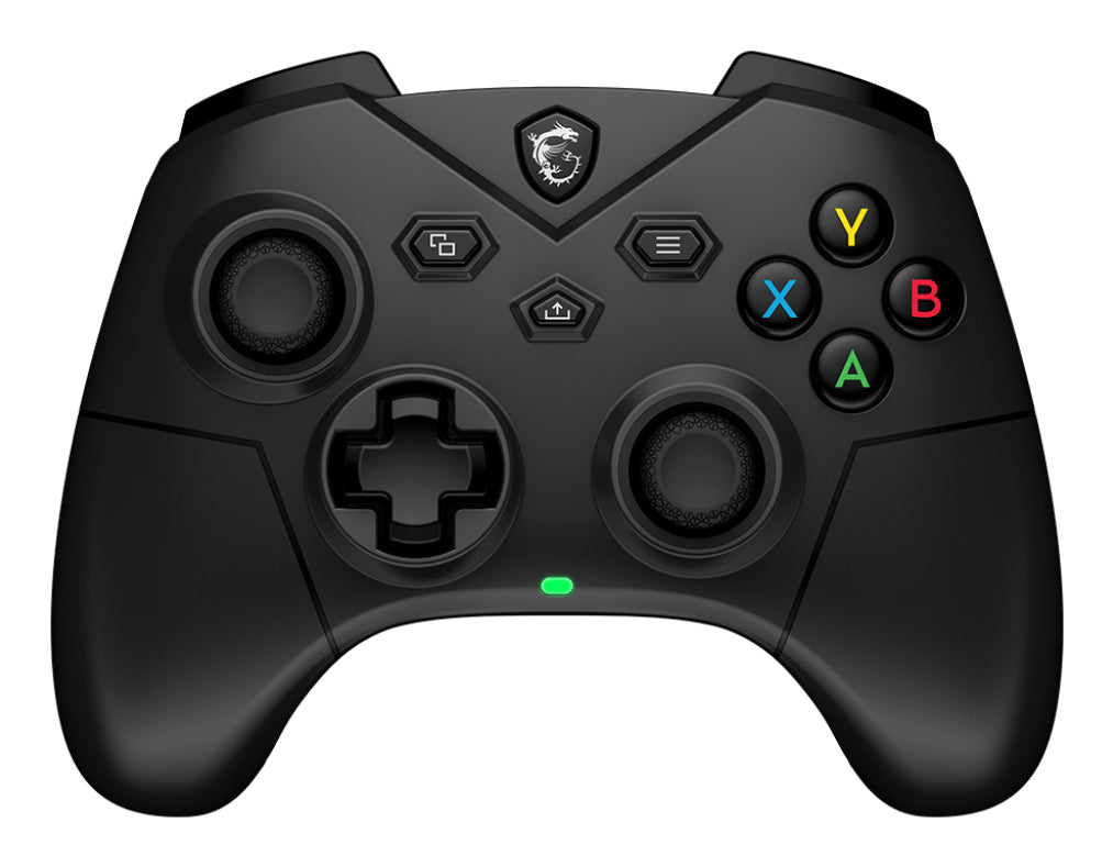 MSI FORCE GC300 WIRELESS Black USB 2.0 Gamepad Analogue PC - FORCEGC300W - eCommerce Business Prime