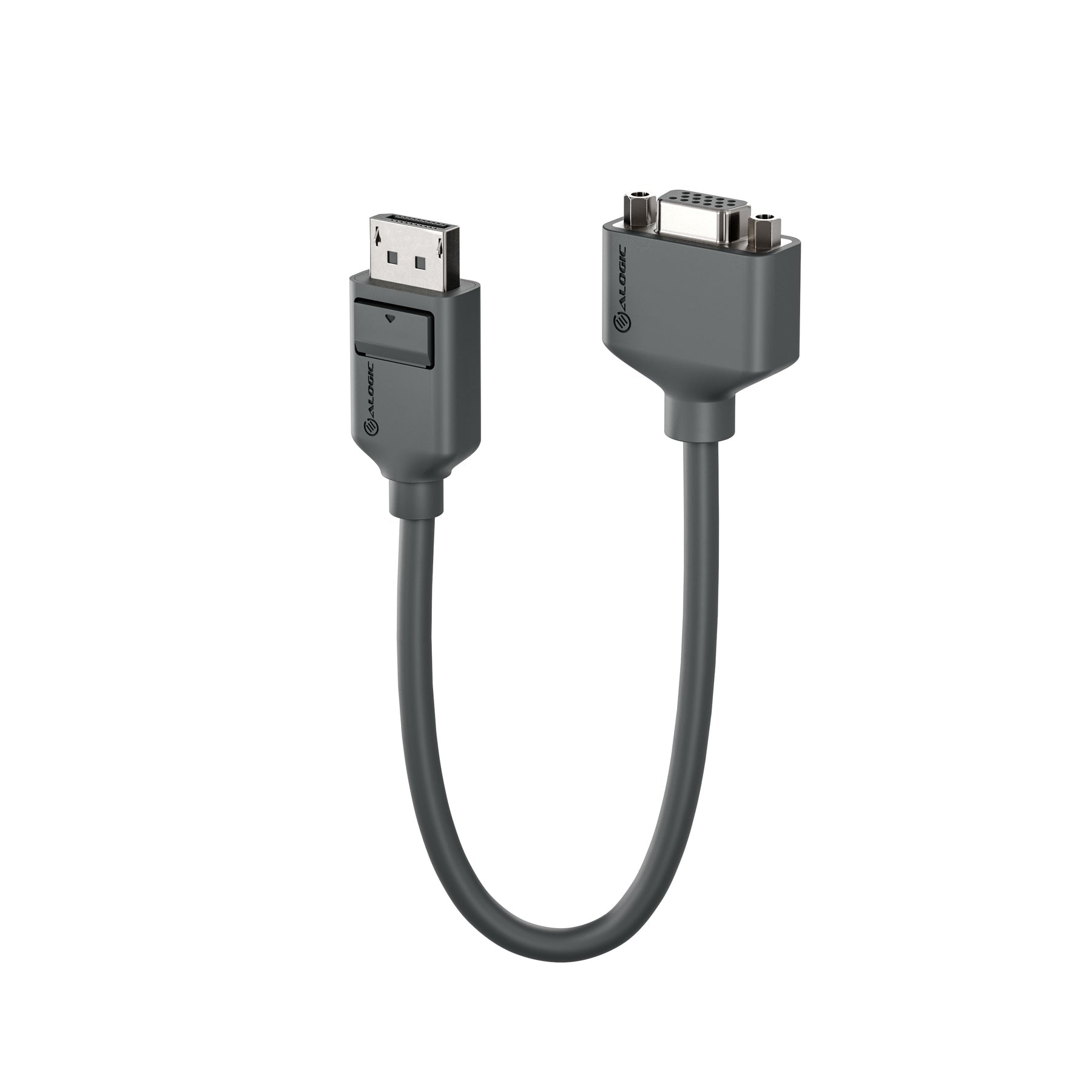 ALOGIC EL2DPVGA-ADP video cable adapter 0.2 m DisplayPort VGA (D-Sub) Black - eCommerce Business Prime