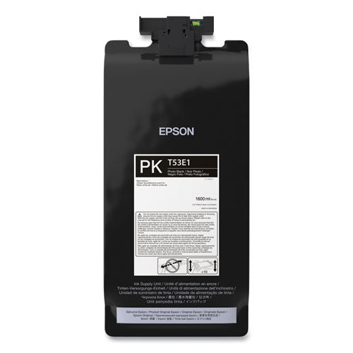EPSON  (T53E) UltraChrome Ink, Photo Black - T53E120 EPSON