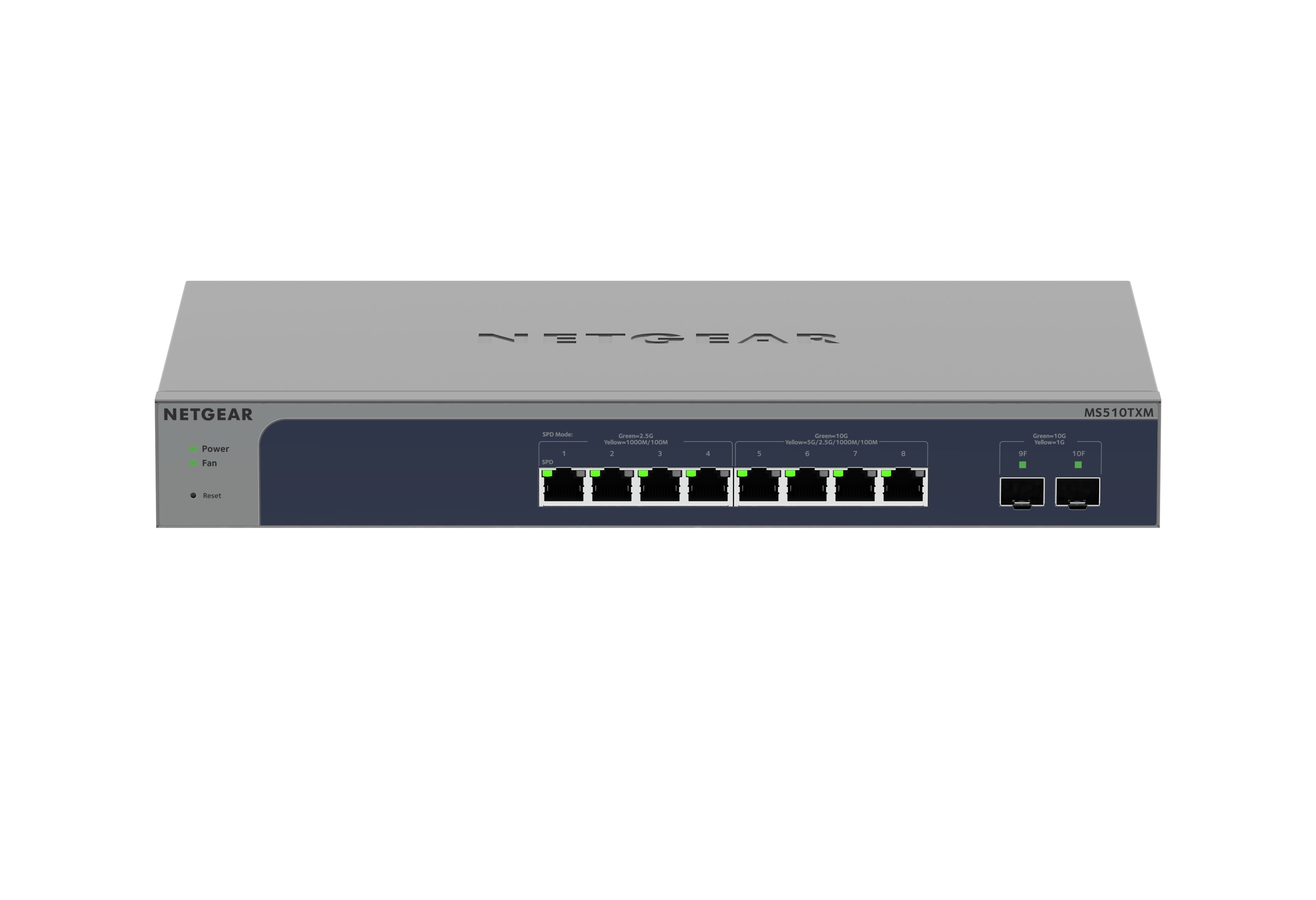 NETGEAR 10-Port Multi-Gigabit/10G Ethernet Smart Switch (MS510TXM) - MS510TXM-100NAS - eCommerce Business Prime