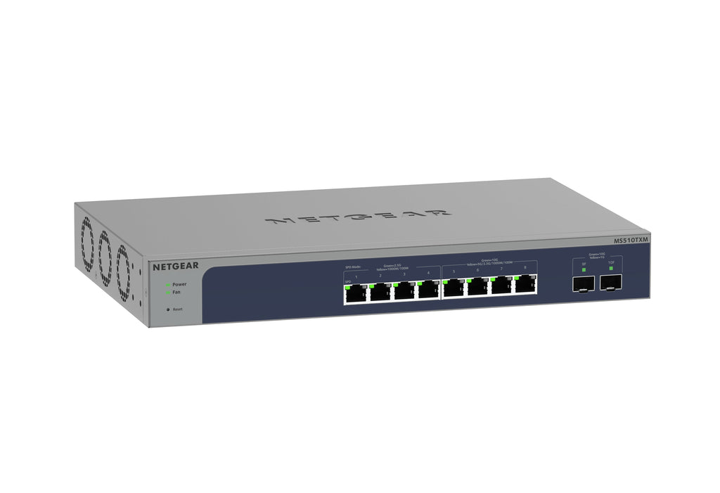NETGEAR 10-Port Multi-Gigabit/10G Ethernet Smart Switch (MS510TXM) - MS510TXM-100NAS - eCommerce Business Prime
