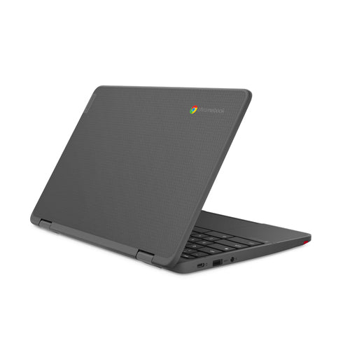 Lenovo 300e Yoga Chromebook 29.5 cm (11.6") Touchscreen HD MediaTek Kompanio 520 4 GB LPDDR4x-SDRAM 32 GB eMMC Wi-Fi 6 (802.11ax) ChromeOS Grey - 82W20003US - eCommerce Business Prime