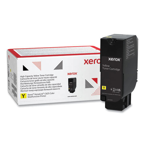 XEROX  High-Yield Toner, 16,000 Page-Yield, Yellow - 006R04639 XEROX