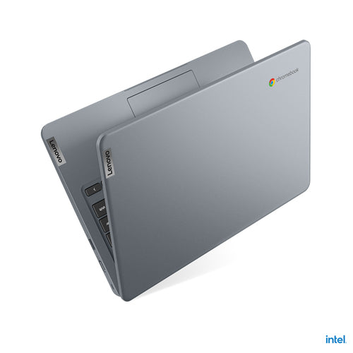 Lenovo 14e Chromebook 35.6 cm (14") HD Intel® N N100 4 GB LPDDR5-SDRAM 32 GB eMMC Wi-Fi 6E (802.11ax) ChromeOS Grey - 82W60000US - eCommerce Business Prime