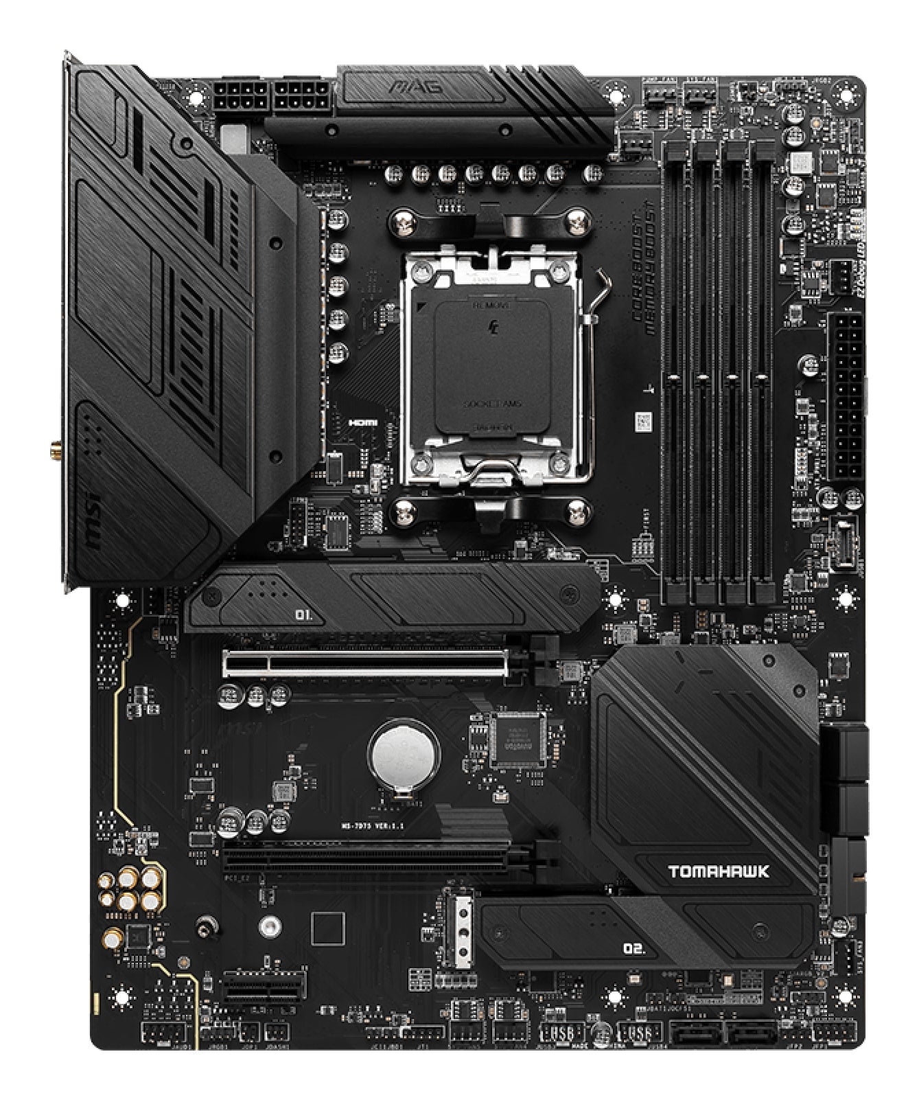MSI MAG B650 Tomahawk WIFI AMD B650 Socket AM5 ATX - B650TOMAHAWKWIFI - eCommerce Business Prime