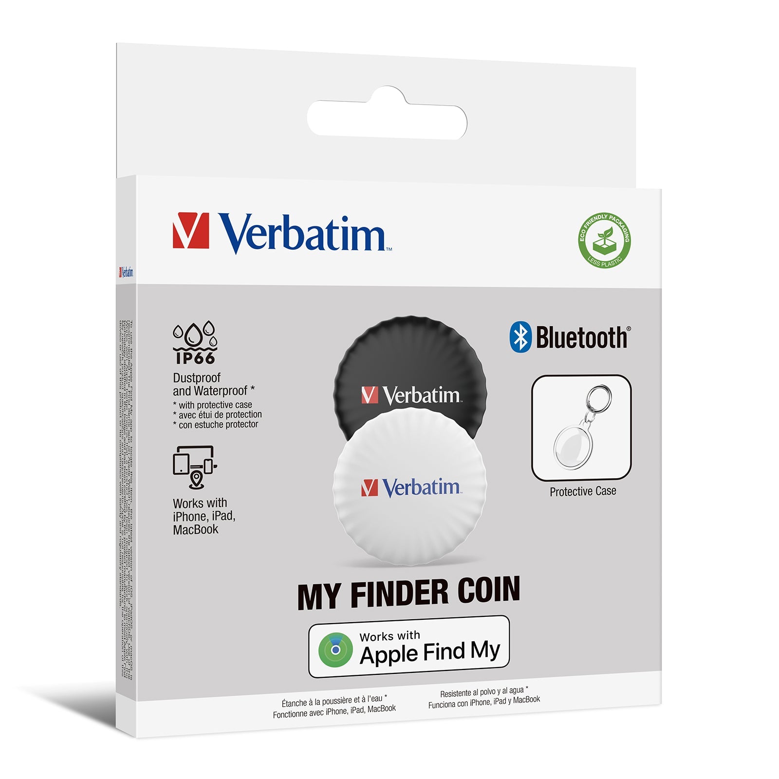 Verbatim My Finder Coin Bluetooth Tracker - 2 Pack - 32134 - eCommerce Business Prime